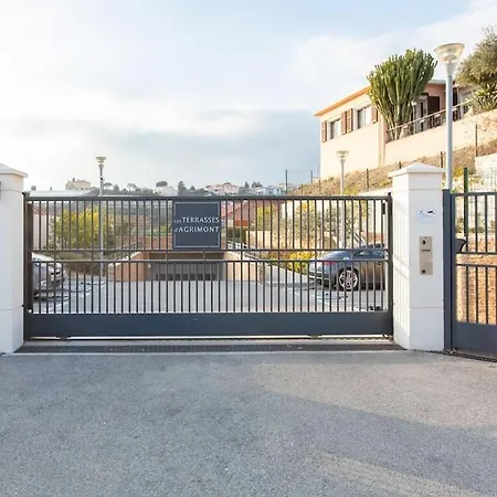 Apartment L8 Calm, Panoramic Sea View Withterrace, Parking & Ac